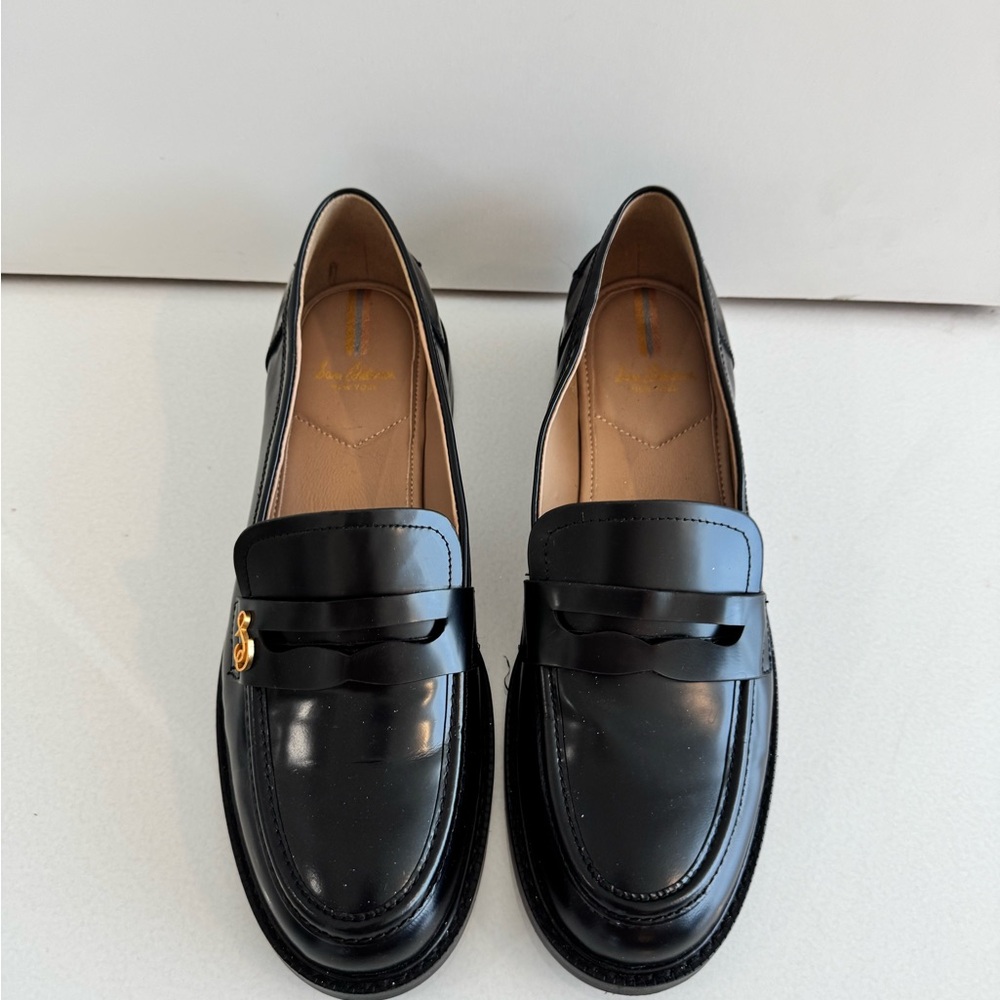 Sam Edelman Black Penny Loafer Flats